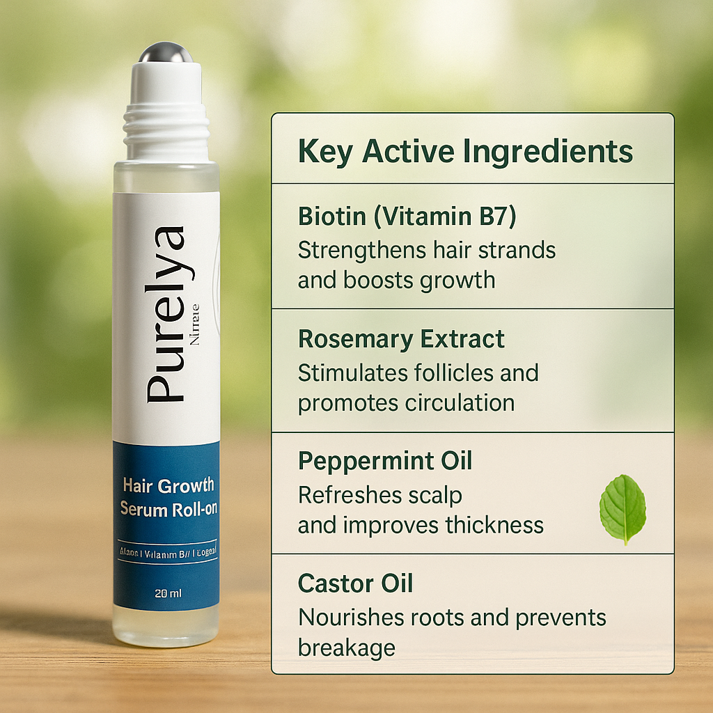 Hair Growth Serum Roll-on