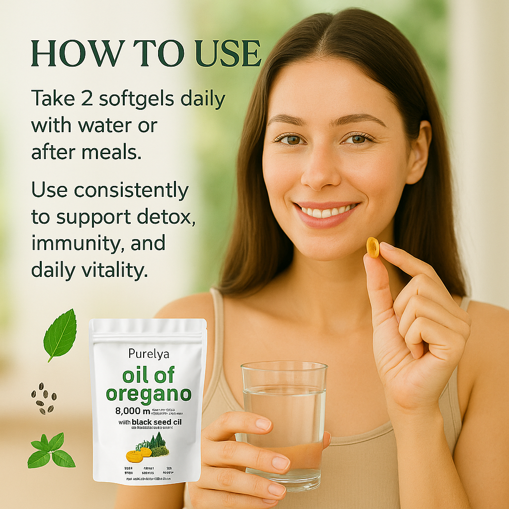 Oil of Oregano with Black Seed Oil