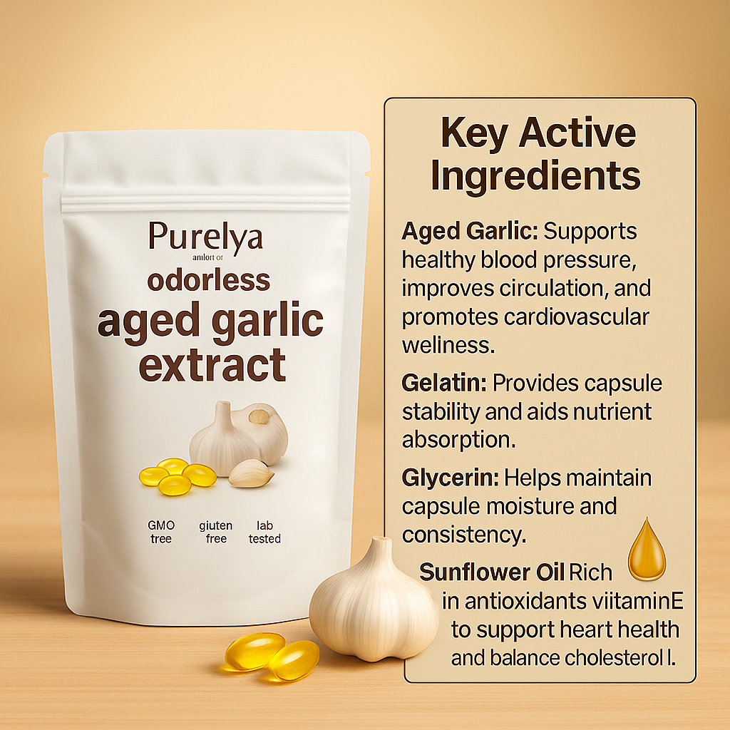 Odorless Aged Garlic Extract