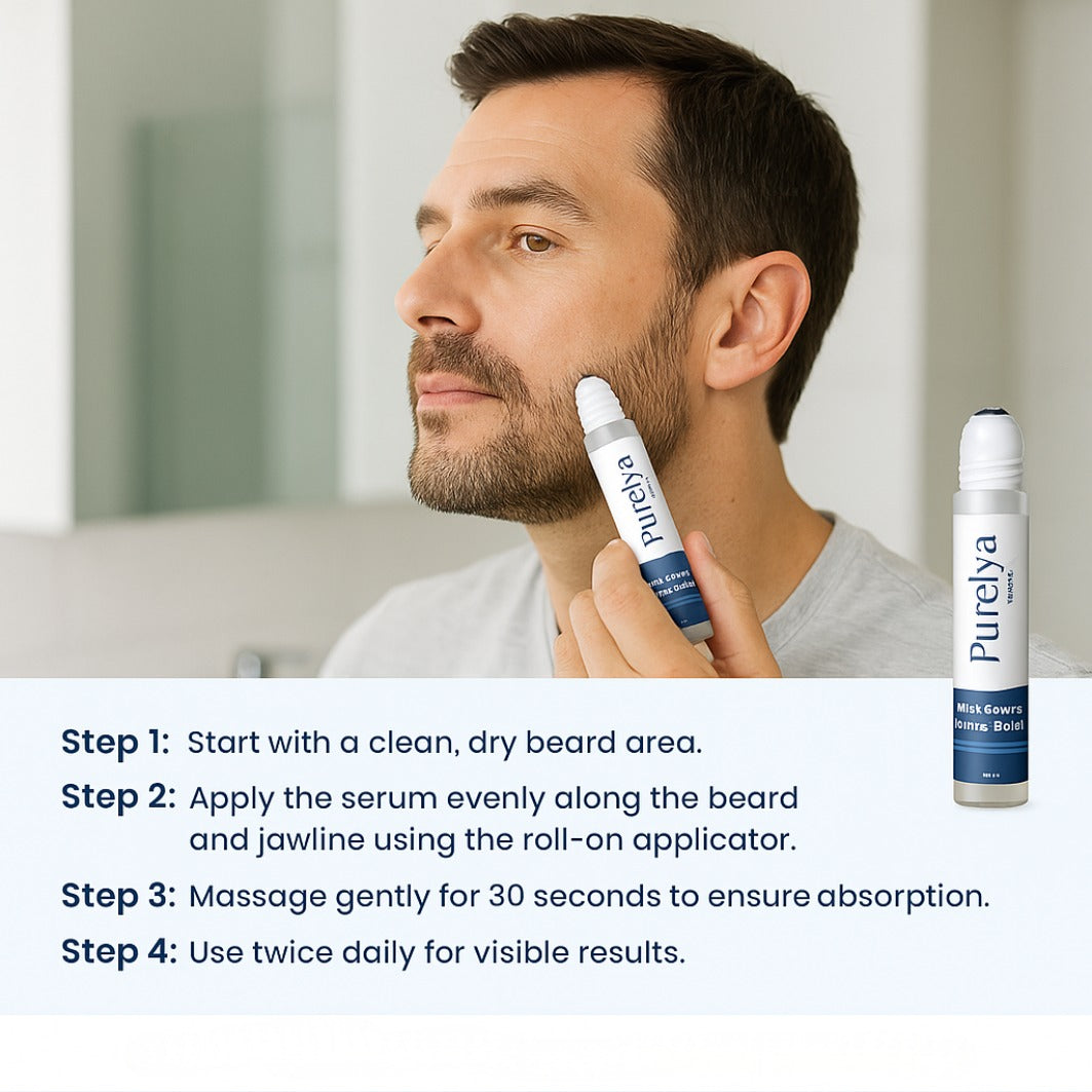 Hair Growth Serum Roll-on Face