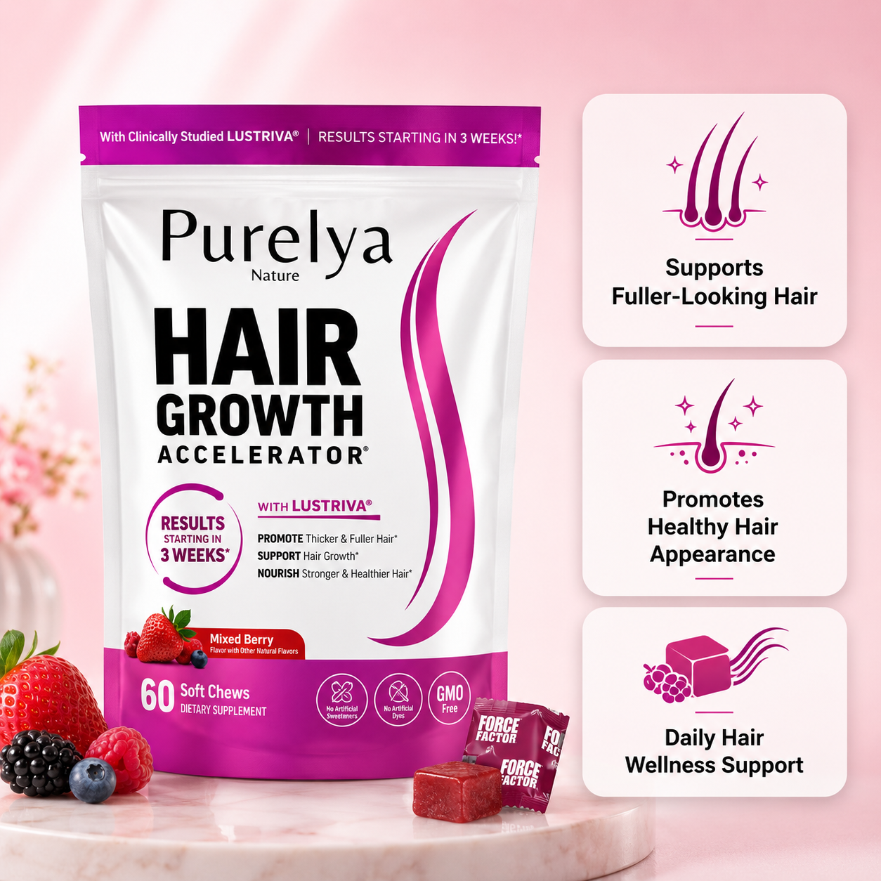 Hair Growth Accelerator Soft Chews