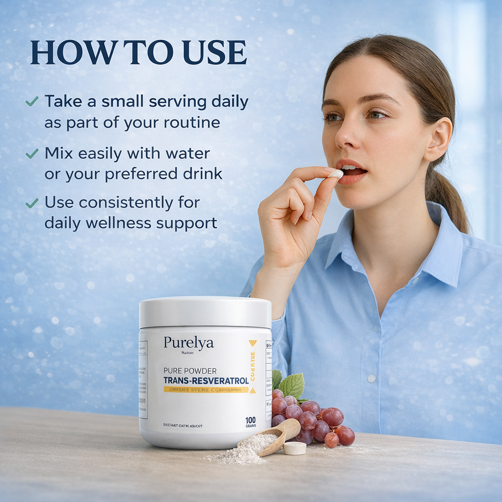 Trans-resveratrol Pure Powder