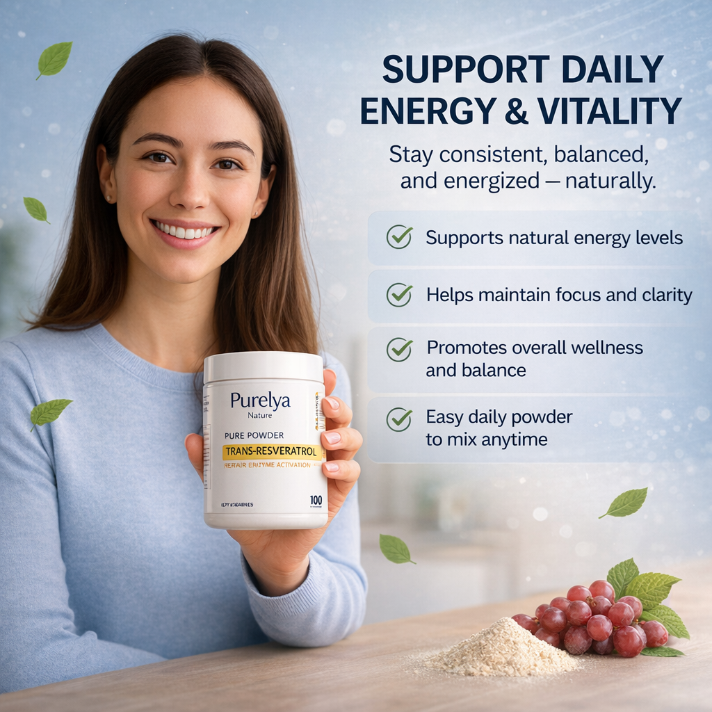 Trans-resveratrol Pure Powder
