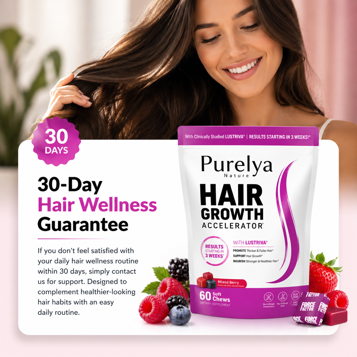 Hair Growth Accelerator Soft Chews