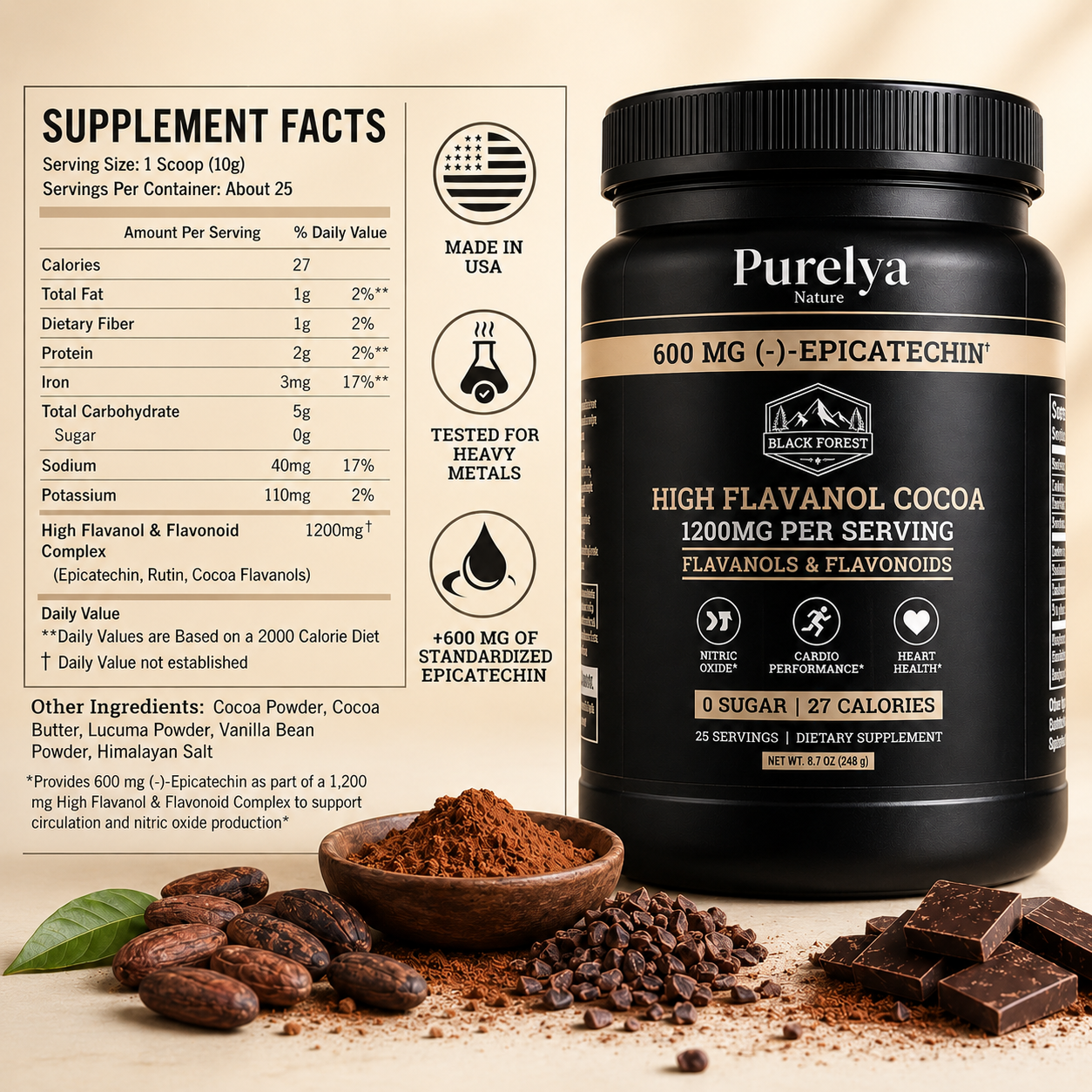 High Flavanol Cocoa