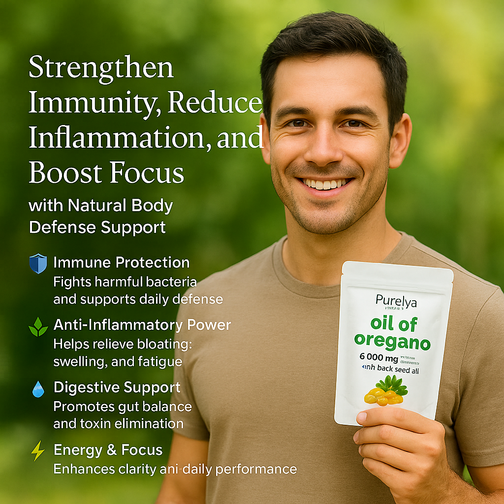 Oil of Oregano with Black Seed Oil