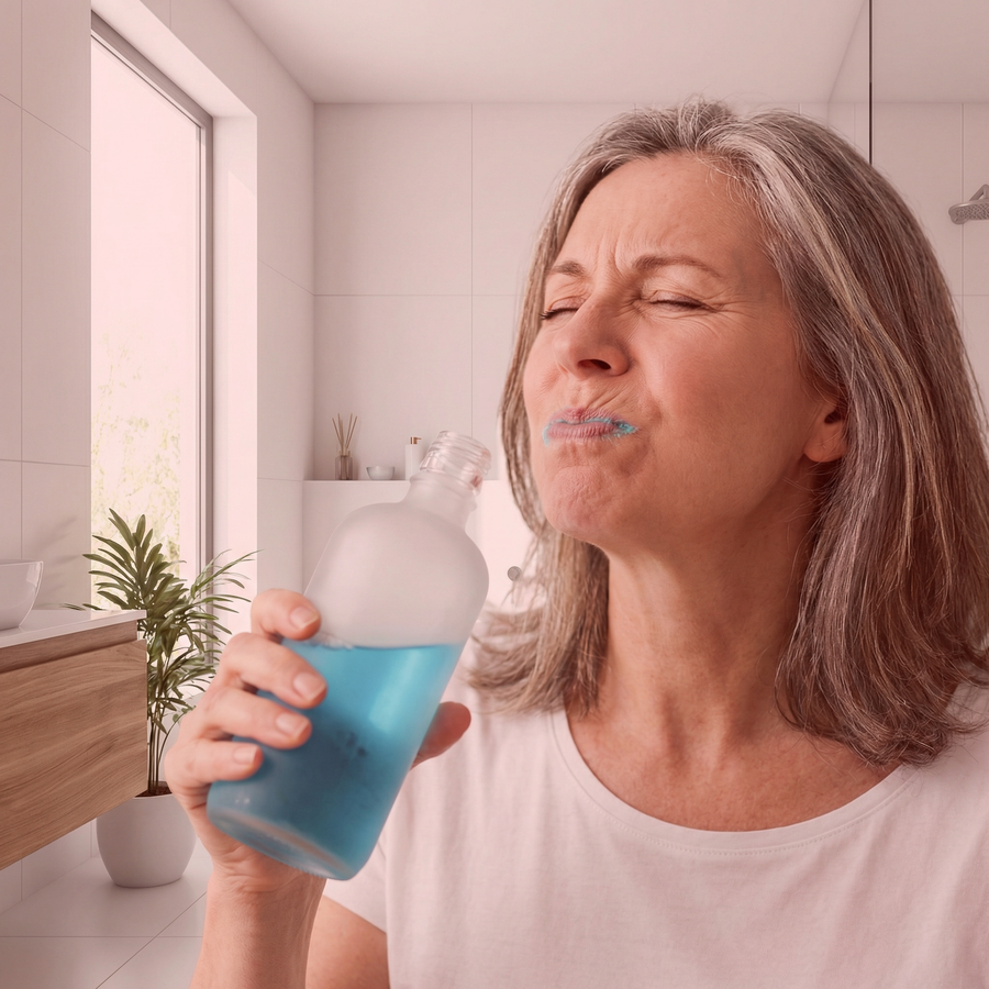 It wipes out the good bacteria too