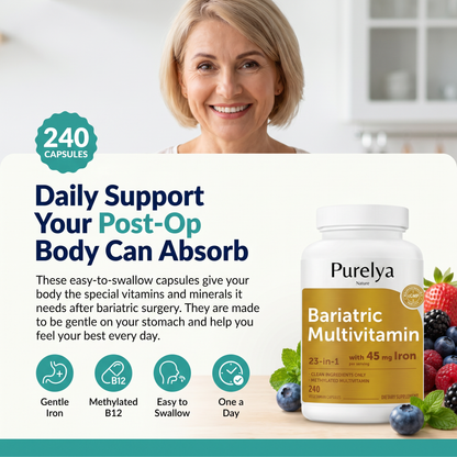 Bariatric Multivitamin — Once-Daily with 45mg Iron (V2)